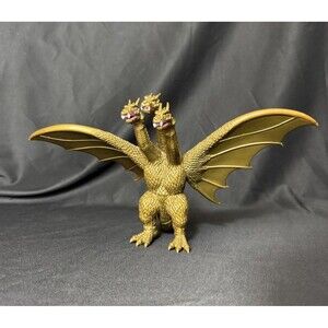2005 Toho Bandai King Ghidorah 6 1/2" Figure Godzilla Kaiju 3 Headed Dragon